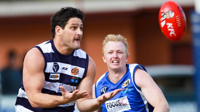 Brendan Fevola kicked big bags of goals and drew thousands of fans to matches he played for Yarrawonga between 2012 and 2016.