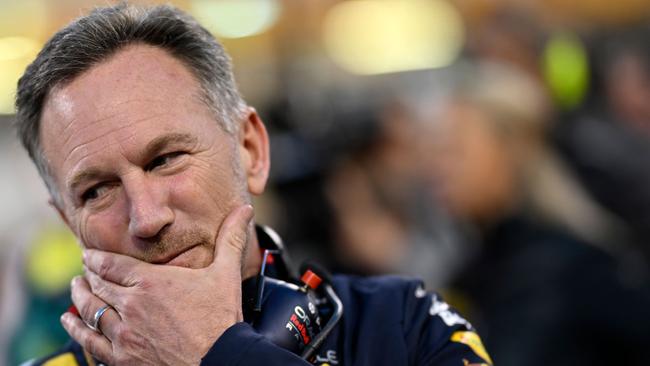 Red Bull Racing team principal Christian Horner thought he’d dodged a bullet. He hadn’t. Picture: AFP.