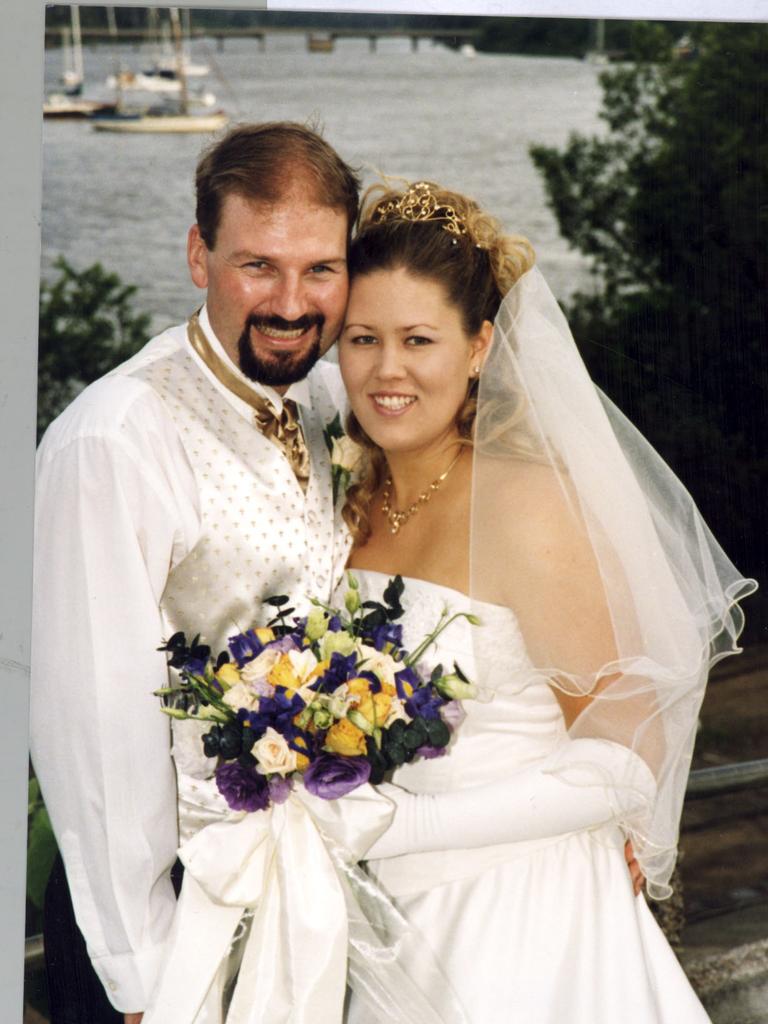 Chris Morton and Kelly McGann were married in Maryborough on January 30, 2000.