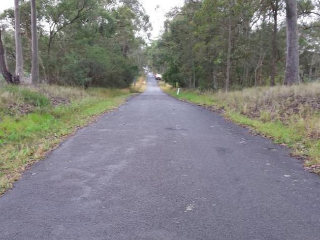 View of Nikko Road next to the proposed development.