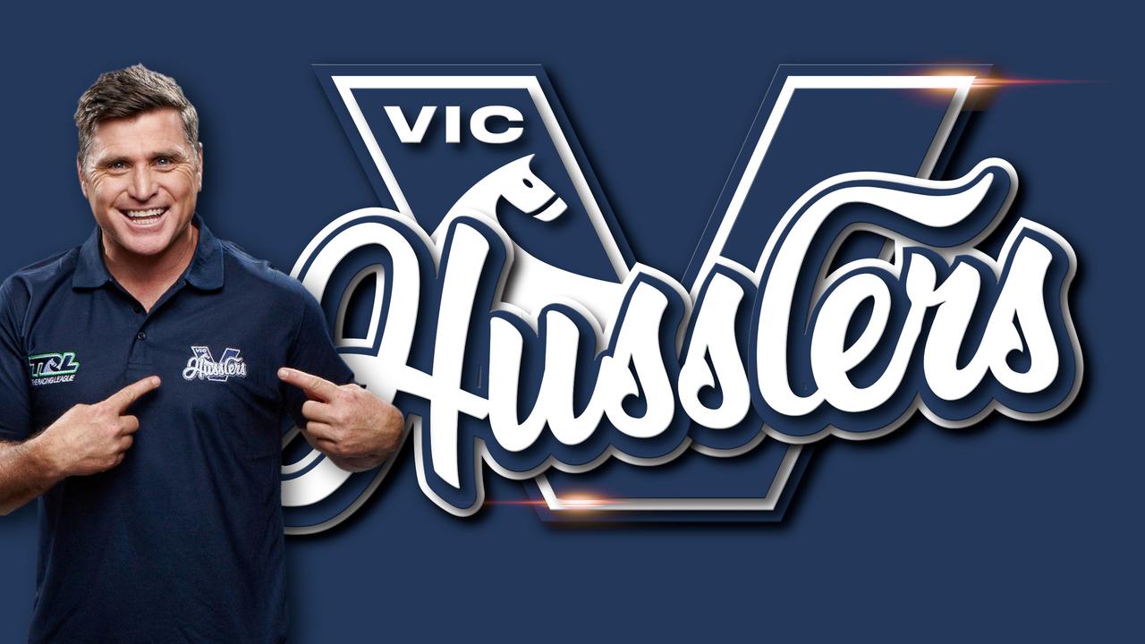 Shane Crawford ambassador for The Racing League's VIC Husslers team