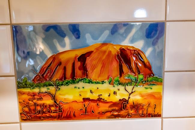 The Mount Jukes Eco Resort, built from scratch by yoga aficionado David Deakin, holds glamping tents and a half-moon shaped house that face Mt Jukes and Mr Deakin says the â€œenergyâ€ of the property has to be experienced to be understood. Picture: Contributed