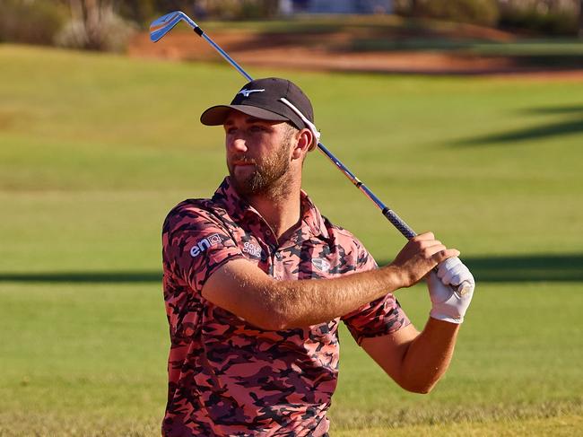 Jordan Doull at the WA PGA Championship. Photo: Supplied Golf Australia