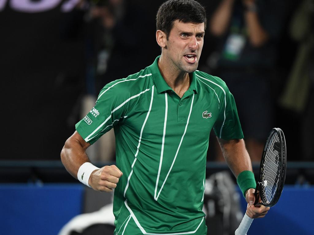 Australian Open 2020: Novak Djokovic beats Roger Federer in GOAT debate ...