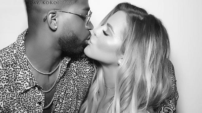 The couple had a dramatic, high-profile split last year. Picture: Khloe Kardashian/Instagram