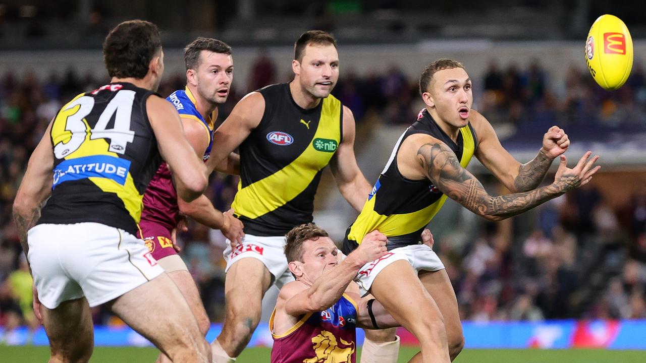 Bolton’s form away from Victoria is becoming a concern for the Tigers. (Photo by Russell Freeman/AFL Photos via Getty Images)