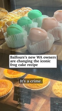 Balfours new WA owners are changing the iconic frog cake recipe