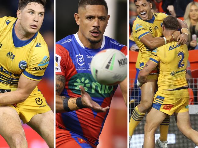 Mitchell Moses. Dane Gagai and Zac Lomax.