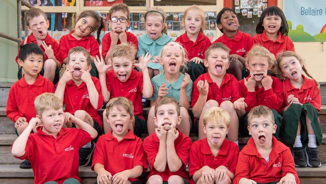 Bellaire Primary School Prep HH Backrow L-R: Archie Wilson, Eva Mohammadi, Jenson Fice, Ruby Schram, Mia Hodgson, Evin Pethiyagoda, Caroline NguyenMiddle Row L-R: Gabriel Lo, Henry Dobson, Jimmy Crockart, Alexa Honey, Max Leary, Ruby McCaughan, Linnea CorbettFront Row L-R: Frankie Tregellas, Rafferty Sheehan, William Cooper, Charlie Kellam, Easton McAllester