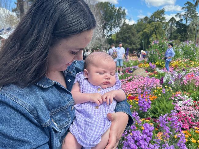 Burnett’s cutest baby keeps things interesting for loving Mum