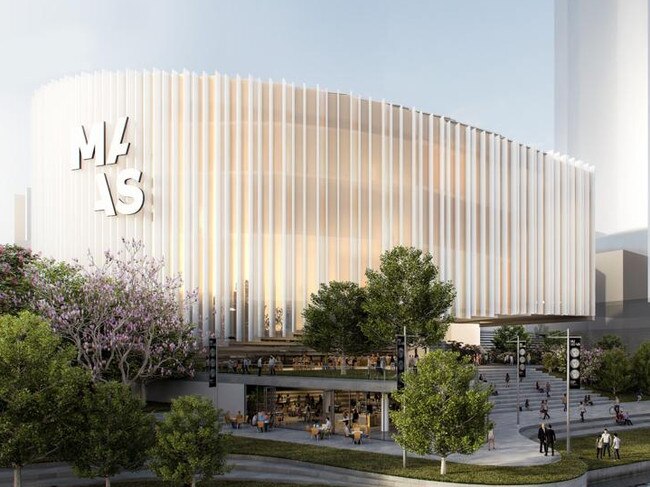 The State Government’s concept plan for the new Powerhouse Museum in Parramatta.