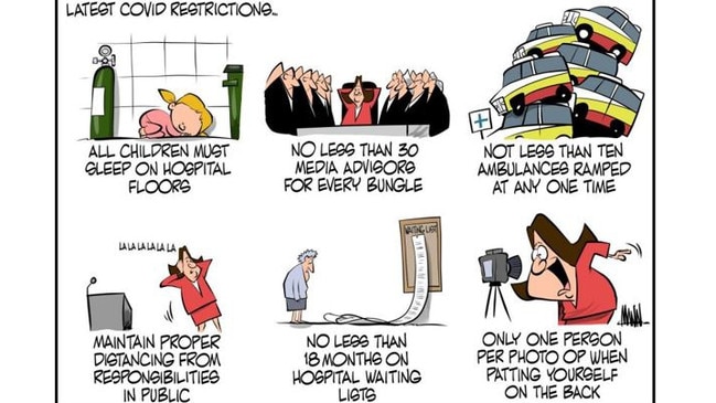 Craig Mann's cartoon Saturday, October 9.