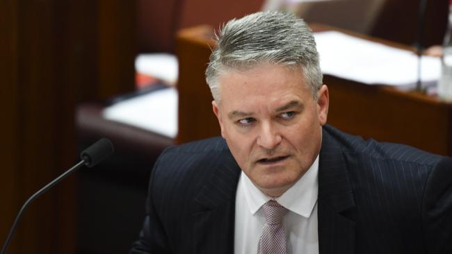 Mathias Cormann. Picture: AAP.