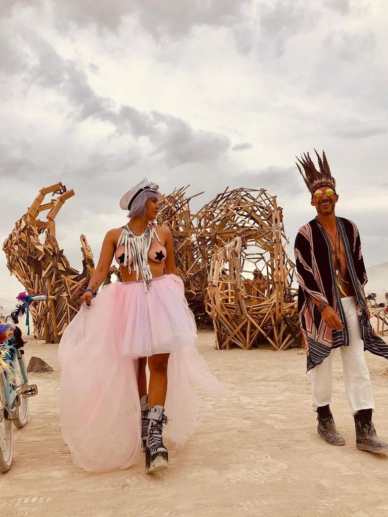 Burning Man Fashion Wildest Outfits From Desert Festival Photos News Com Au