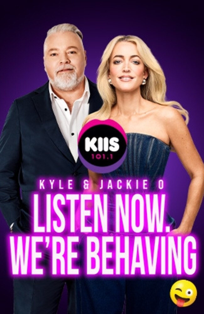 Kyle Sandilands and Jackie O Henderson claim to have changed their ways after their disastrous launch into Melbourne on KIIS in 2024. Picture: Supplied