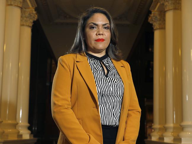 Senator Jacinta Price has criticised ‘woke’ companies for omitting arguments against the voice when educating their staff. Picture: Chris Pavlich