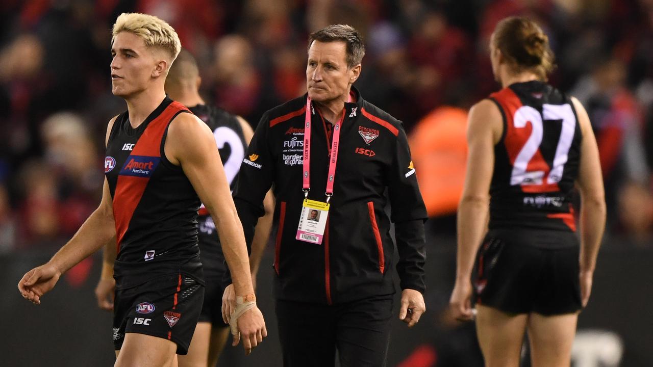 John Worsfold’s Essendon is 6-7.