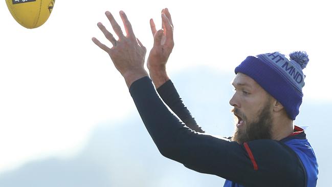 Max Gawn will be up against Carlton’s back-up ruckman Marc Pittonet in Round 2. Picture: Robert Cianflone/Getty Images