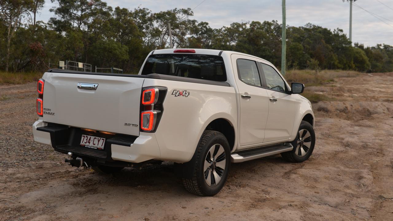 The Isuzu D-Max LS-U starts from about $68,000 drive-away.