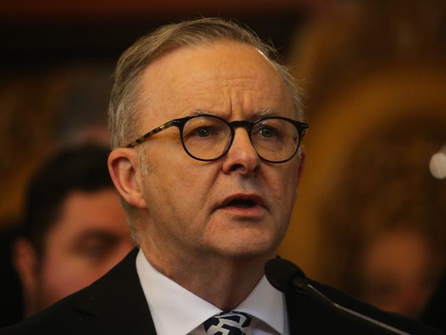 SYDNEY, AUSTRALIA : Newswire Photos -SEPTEMBER 27 2023: Prime Minister Anthony Albanese attends the 12th Clergy-Laity Congress of the Greek Orthodox Church in Australia in Sydney. Photo by: NCA Newswire / Gaye Gerard