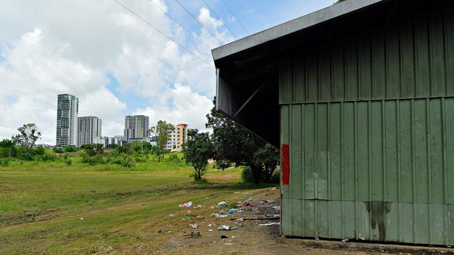 The view of Darwin city from One Mile Dam.