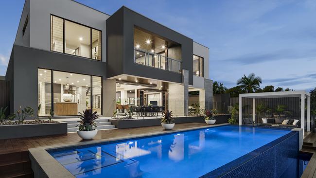 Image of the Riviera show home about to be built at Trinity Point.