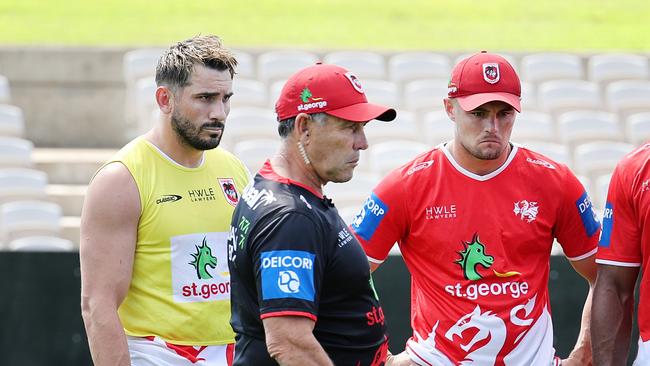 Shane Flanagan has never seen anything like the Volkman situation. Picture: Richard Dobson