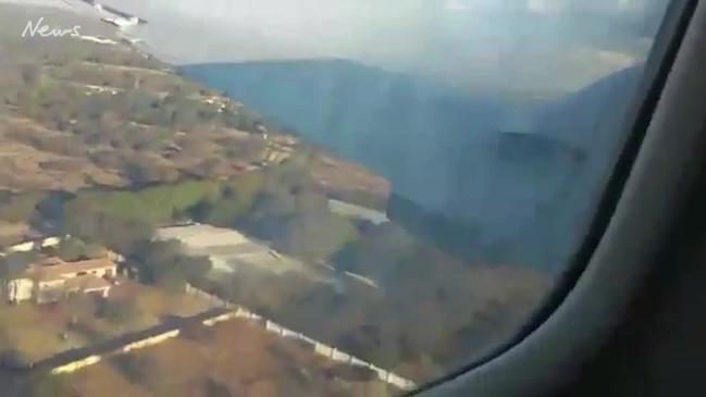 Passenger films deadly South Africa plane crash