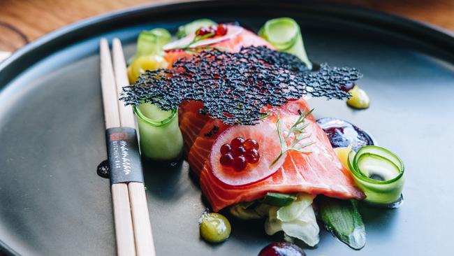 Mamasan’s Ocean Trout Sashimi.