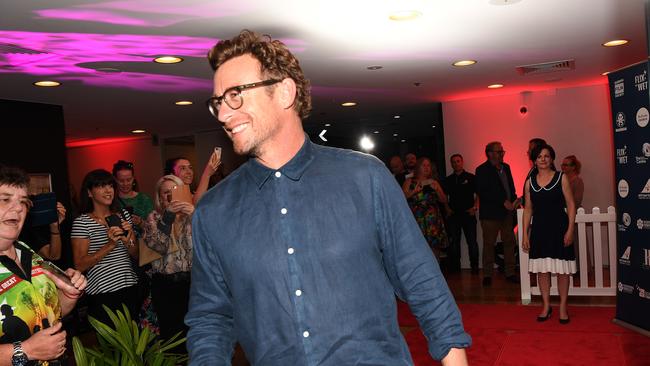 High Ground actor Simon Baker at the film’s NT premiere. Picture: Katrina Bridgeford