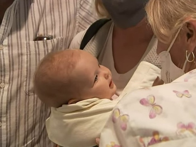 There were a lot of baby meetings. Picture: ABC News