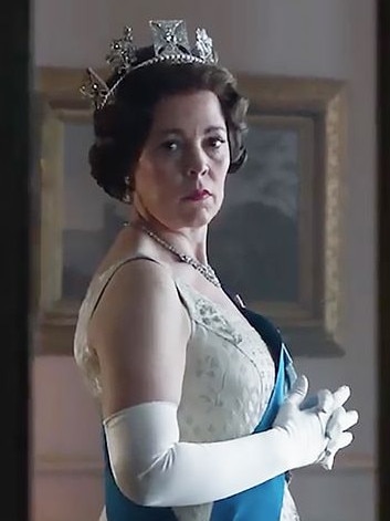 Olivia Colman who stars as the Queen in the Crown.