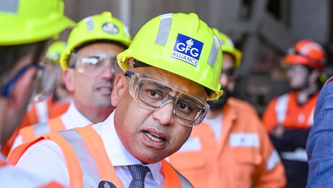 Sanjeev Gupta’s Whyalla Steelworks in South Australia will buy gas from Senex Energy. Picture: GFG Alliance/Brenton Edwards