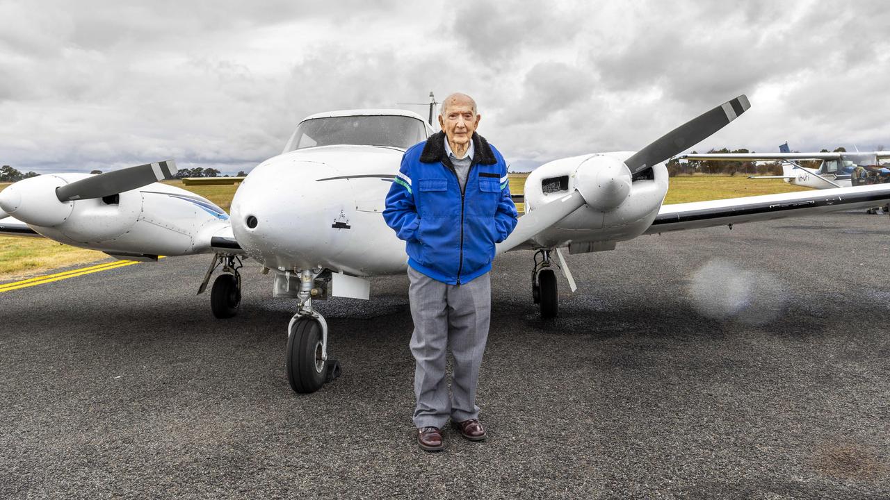 Max Hazelton at Orange Regional Airport. Picture: Kirsten Cunningham