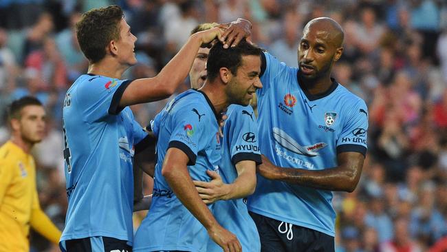 Sydney's captain Alex Brosque faces a spell on the sidelines with injury