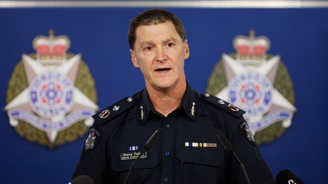 Victoria Police Deputy Commissioner Shane Patton.