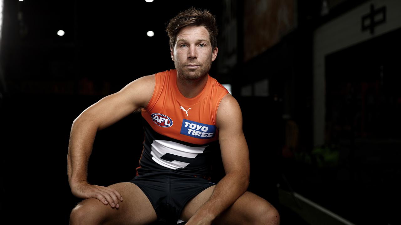 GWS Giants captain Toby Greene. Photo by Phil Hillyard