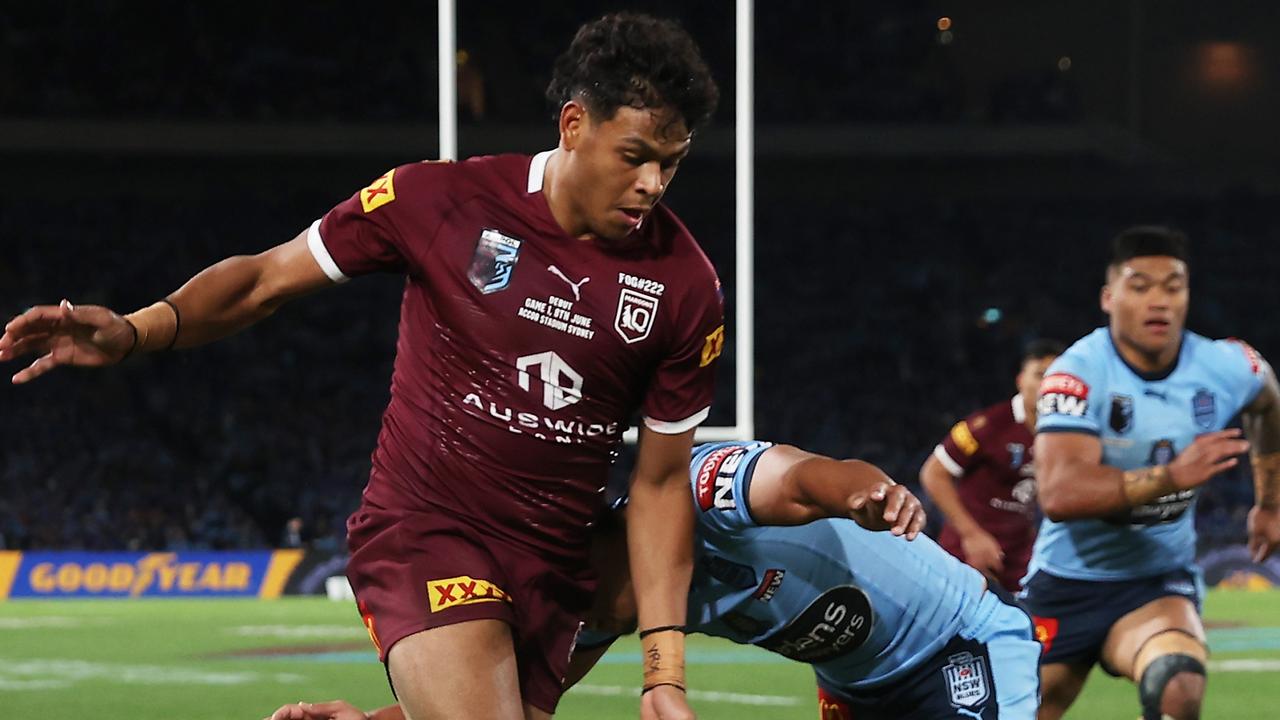 Cobbo produced a brilliant kick infield for Queensland’s opening try in Origin I.