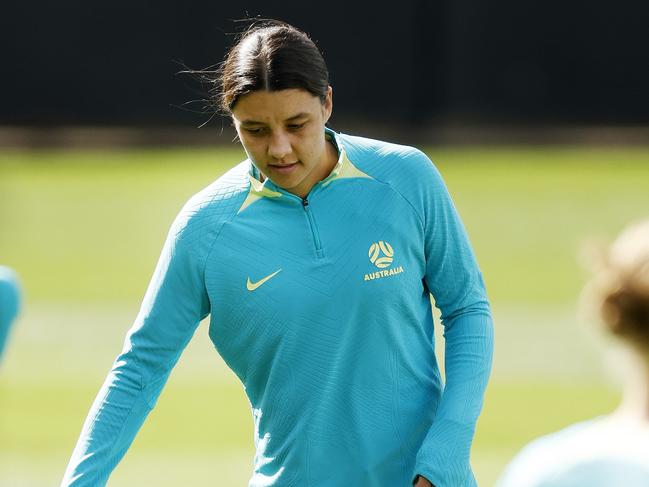 Sam Kerr’s injury has allowed other Matildas to become household names. Picture: Jonathan Ng