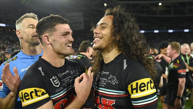 Nathan Cleary and Jarome Luai.