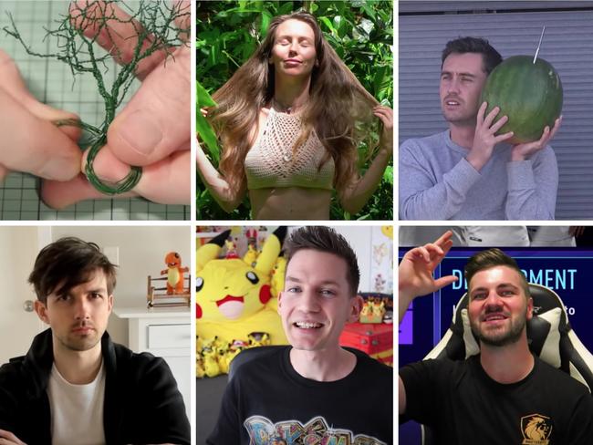 Caption: SA's Top 10 youtube stars according to subscribers. Picture supplied