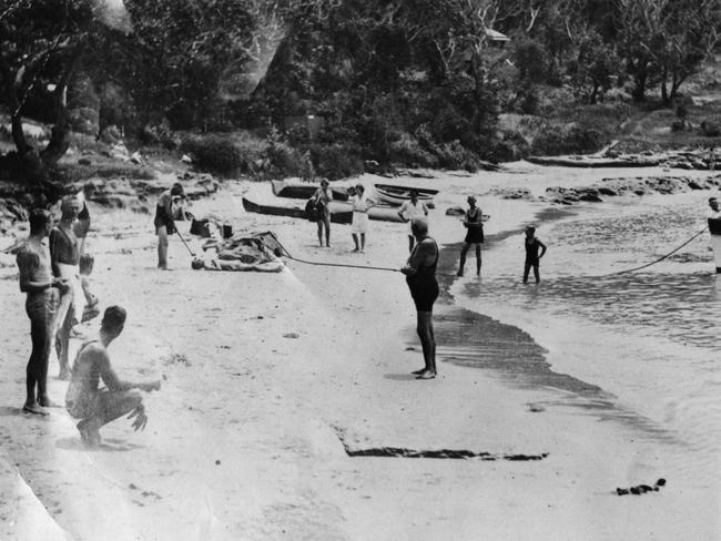 Reef Beach in the early 1900s. Photo Dave Tristram