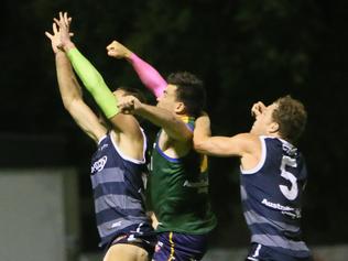 SANFL Fast Footy grand final at Norwood Oval, Adelaide. Grand Final, South Adelaide playing the Eagles. (AAP/Emma Brasier)