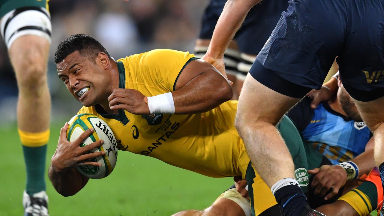 Scott Sio (left) has joined the Wallabies’ injury list.