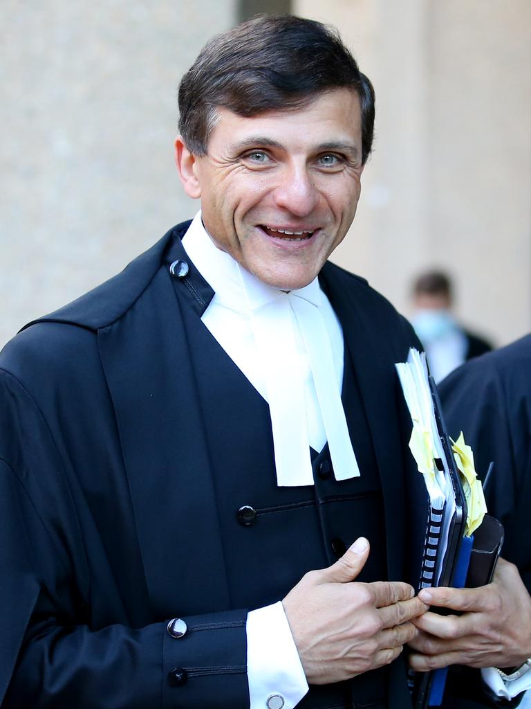 Arthur Moses SC will cross-examine SAS men testifying against Ben Roberts-Smith. Picture: Nikki Short/NCA NewsWire