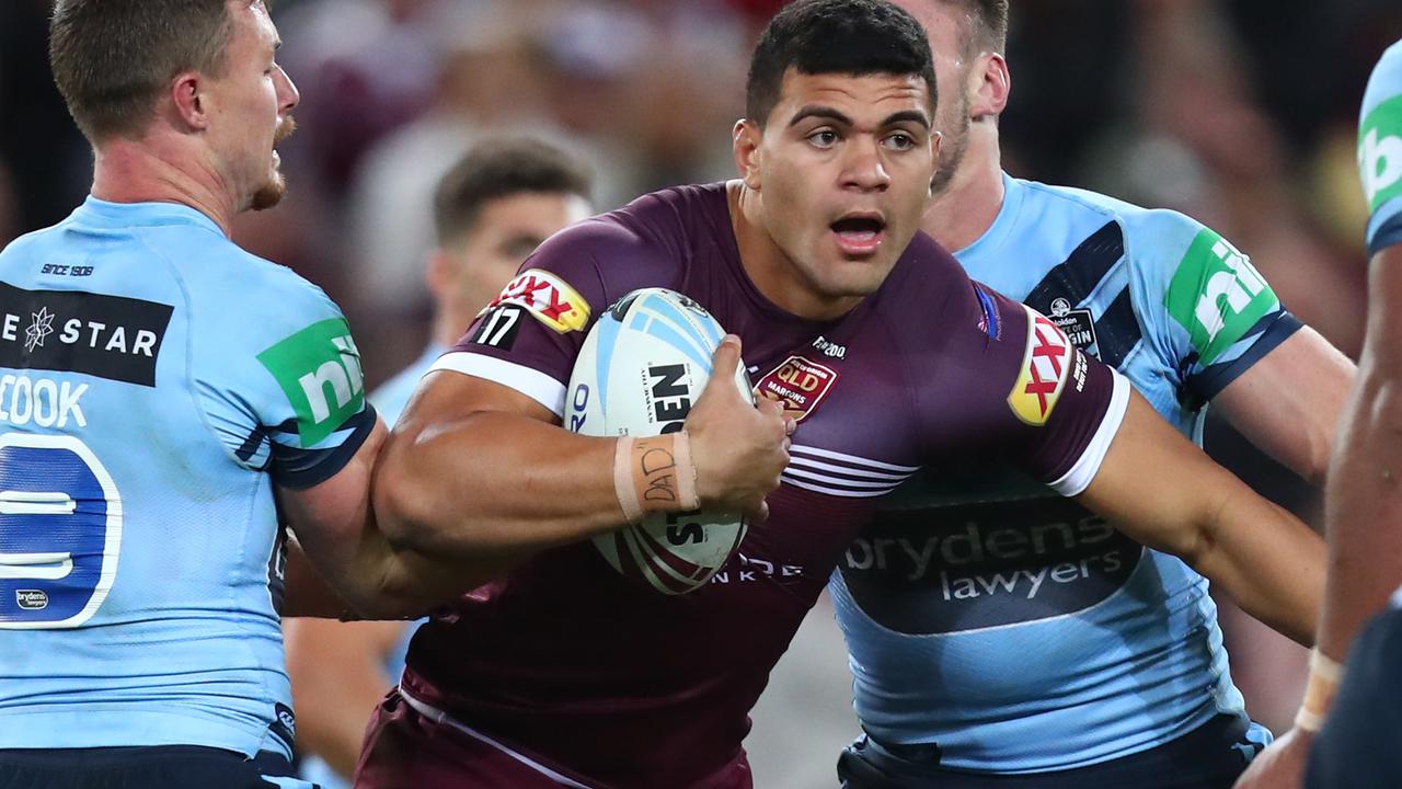 David Fifita is bidding to return in time for Origin I.