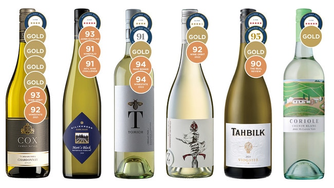 This line-up of golden whites showcases why Australia is the lucky country of wine.