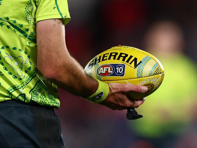 The umpires have been a hot topic of discussion. Picture: Getty Images