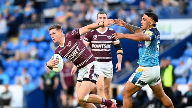 The Knights could make a shock play to poach Reuben Garrick from the Sea Eagles, as part of plan to move Kalyn Ponga into the halves. Picture: Getty Images.