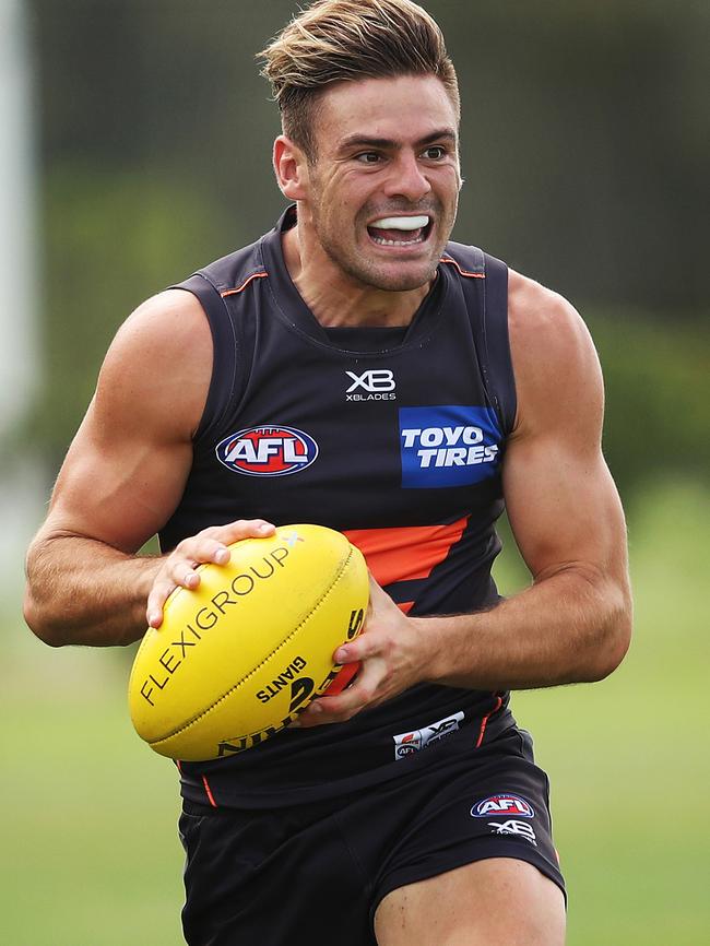 Stephen Coniglio is the Giants’ No. 1 ranked midfielder. Picture. Phil Hillyard